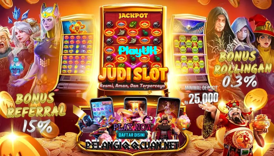 PlayUK casino presented on mobile device in Pakistan with slots and live games
