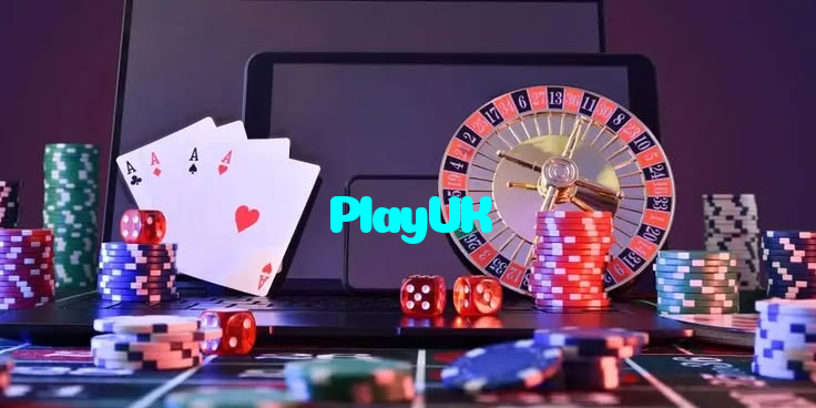 PlayUK casino presented on mobile device in Pakistan with slots and live games